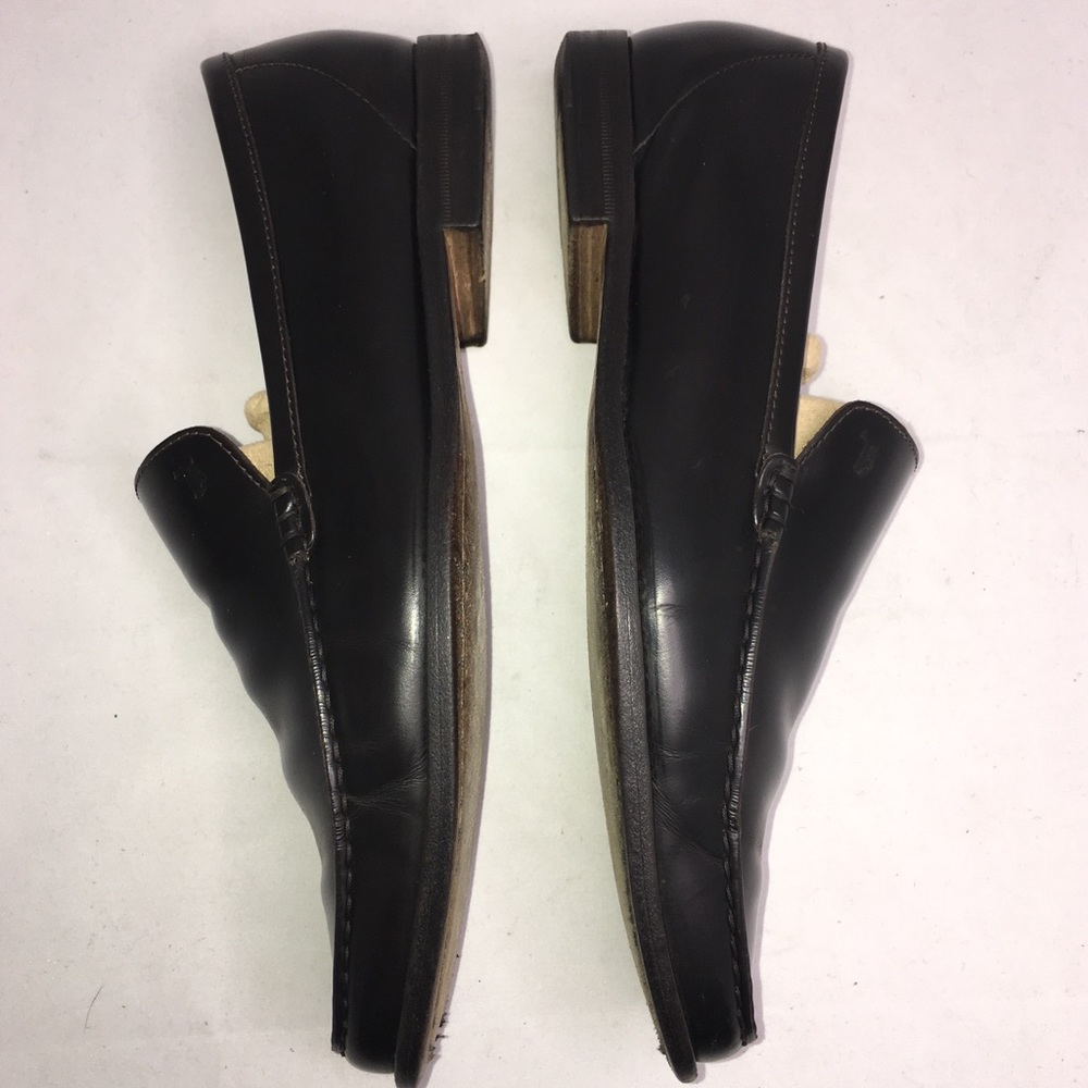 Tod’s Leather Loafers Slip-Ons Size 8.5 - Picture 6 of 8